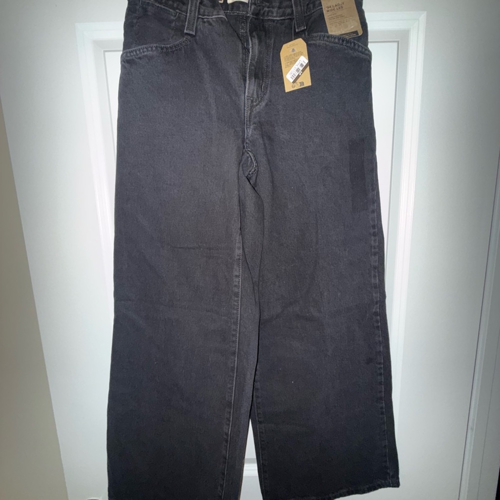 Levi's Women's Black Relaxed Jeans